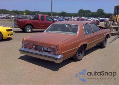 1977 Oldsmobile Delta 88 z USA, uszkodzony, nr VIN 3N69L7C124286